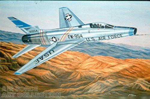 F-100 OVER SONORAN DESERT
